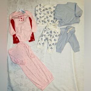Carter's Baby GIrls Bundle-3M